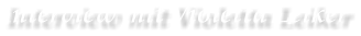 Interview mit Violetta Leiker